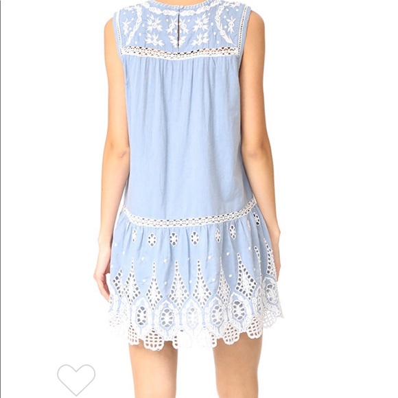 Joie Josune Embroidered Chambray Dress - Picture 2 of 7